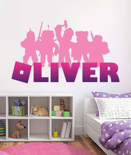 Gamer_Squad_Custom_Wall_Decal_Mosaic - Sticker Swag