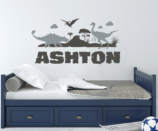 Adventurous Dinos Wall Decal - Sticker Swag