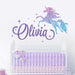 Personalized Adorable Unicorn Name Wall Decal - Sticker Swag