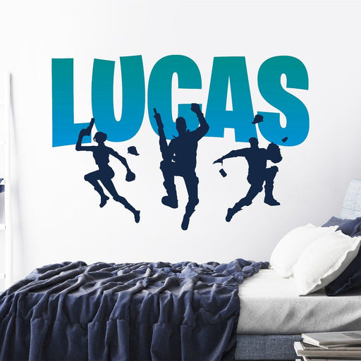 Personalized Gamer Squad Name Wall Decal - Sticker Swag