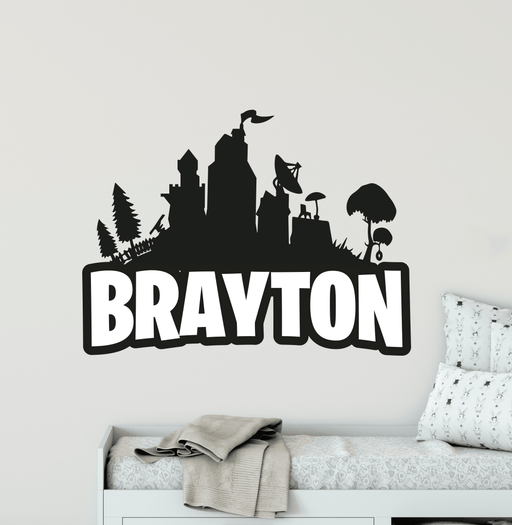 Gamer Village Wall Decal - Sticker Swag